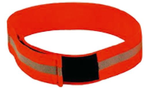 Hunde Signal Halsband NeonrotReflektierend Halsbänder / Geschirre